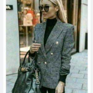 ZARA Tweed Blazer